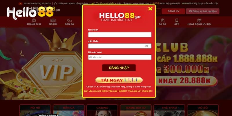Sử dụng VPN hoặc link dự phòng để đăng nhập Hello88 khi bị chặn